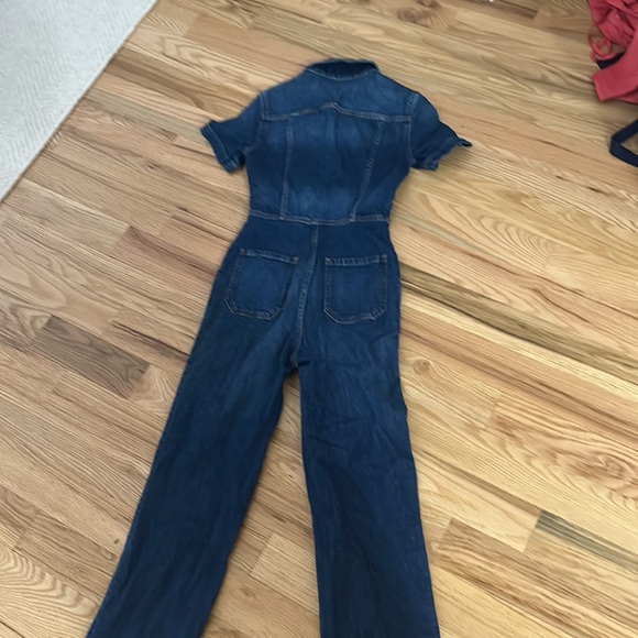 Aritzia Denim Forum Bootcut Jumpsuit - Picture 4 of 6